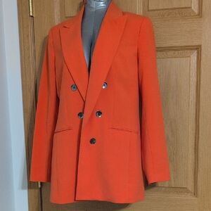 Bar III Vibrant Orange Blazer